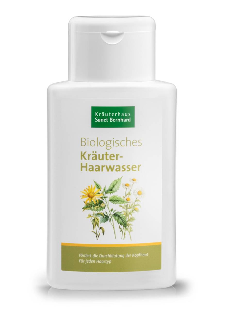 聖伯納 生物草本護髮素 Biologisches Kräuter-Haarwasser 產品瓶身